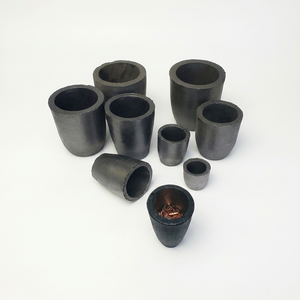Creusets en acier au carbone irréguliers pour la fusion de bijoux, ensemble d'outils de différentes tailles SUNTOOLS/STIPL Modèle 193B - Product Image 1