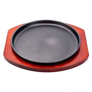 Factory-Reversible Rectangular <strong>Flat</strong> Fry Roasting BBQ Grill <strong>Griddle</strong> <strong>Pan</strong> Outdoor Use round Cast Iron Frying <strong>Pan</strong> - Product Image 4