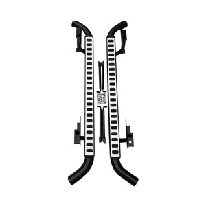 Estribos Laterales Personalizados 4x4 para Land Rover <span class=keywords><strong>Defender</strong></span> 90 y FJ Cruiser, Réplica Original de Estribos Todoterreno - Product Image 5