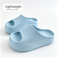 Sandali Casual Estivi da Donna con Punta Aperta in EVA, Suola Morbida e Spessa con Rialzo Interno e Design Antiscivolo per Interni ed Esterni