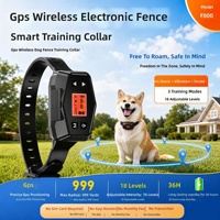 Collier intelligent de positionnement GPS GPRS sans fil pour chiens, étanche IPX6, en matériau ABS, pour extérieur, anti-perte, traceur d'animaux de compagnie