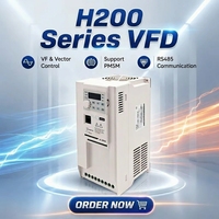 Variateur de fréquence 220V 2.2KW monophasé vers triphasé pour moteur, contrôleur de vitesse 220V-240V, onduleur à fréquence variable de haute qualité