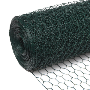 Prix d'usine, vente chaude : Rouleau de grillage hexagonal en PVC pour poulailler, grillage tissé pour clôture animale, idéal pour les poulets - Product Image 2