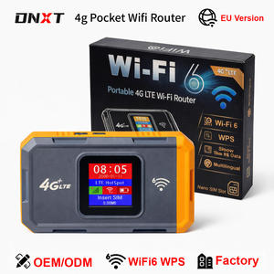 Router WiFi6 Portátil Mini DNXT <span class=keywords><strong>4G</strong></span> con Tarjeta SIM, Pantalla LCD, Compatible con Todas las Redes, WPS, para Viajes - Product Image 1