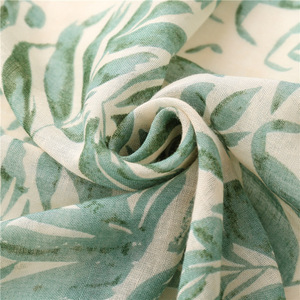 La più nuova moda estiva lunga grande cotone stampato asciugamani da spiaggia sciarpa con nappe donna morbida foglia di <span class=keywords><strong>Palma</strong></span> modello sciarpe scialli - Product Image 5