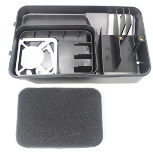 Nouvel ensemble de pièces de moteur à essence Co-shine pour groupe électrogène 2kw 5kw 6.5kw 8kw, filtre à air en fer, compatible voiture GX390 188f - Product Image 3