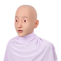 Masque de tête en silicone réaliste pour femme, idéal pour Drag Queen, Halloween, et travestissement