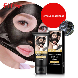 OEM vente en gros tête noire dissolvant nettoyage en profondeur contrôle de l'huile nez masque de boue charbon de bambou décoller masque facial noir