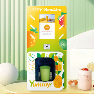 Machine à smoothies automatique commerciale intelligente <span class=keywords><strong>de</strong></span> bureau, mini-blender <span class=keywords><strong>pour</strong></span> fruits frais, shakes protéinés, distributeur automatique avec SDK activé - Product Image 1