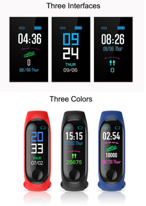 Dây Đeo Thể Thao M3 Blue Tooth Bán Chạy Dây Đeo Thể Dục 3 Thời Gian Thực Dây Đeo Cổ Tay Thể Dục Nhịp Tim M4 M5 M6 Vòng Đeo Tay Đồng Hồ Thông Minh - Product Image 5