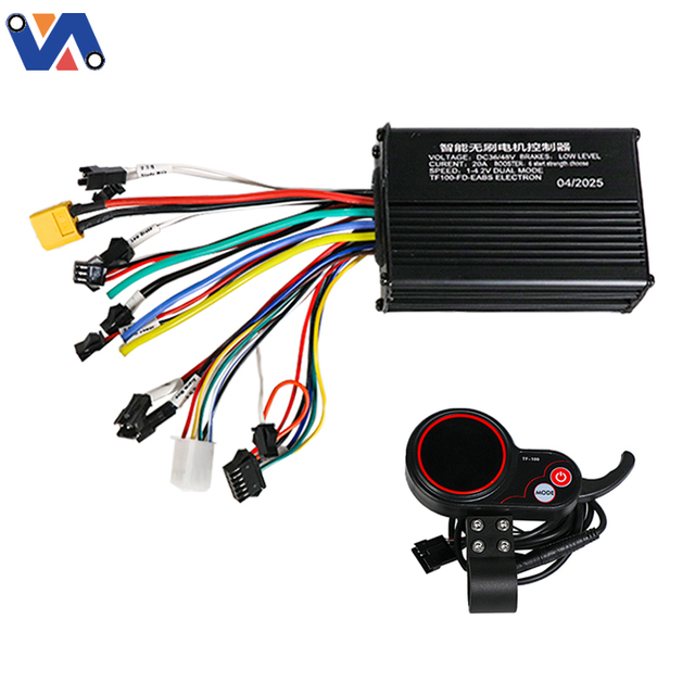 New Image Factory Direct 48V 20A Controller with TF-100 Display+Cable for Kugoo/Kukirin M4 Electric Scooter Spare Parts Replace
