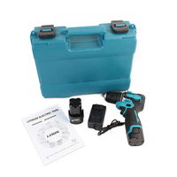 Perceuse sans fil légère 16,8 V alimentée par batterie au lithium, tournevis électrique rechargeable sans balais, perceuse électrique multifonction