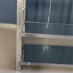 Estanterías de Almacenamiento de Servicio Mediano de 4 Niveles para Fábrica, 800 kg, 1000 kg, 1200 kg, Protección Contra la Corrosión, Estanterías y Unidades de Almacenamiento para Garaje - Product Image 2