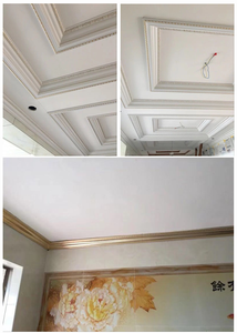 Tay Chạm Khắc Rắn Gỗ Mouldings Cho Trần Khung Ảnh Tường Trang Trí Nội Thất Bao Gồm Vương Miện Đúc Ván Chân Tường Khung Gỗ Thanh Lịch - Product Image 6