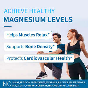 Vitaminas complejas que mejoran la fuerza Minerales Compuesto de magnesio Cápsulas Soporte muscular Mejora el sueño Apoyo inmunológico Estado de ánimo Adulto - Product Image 3