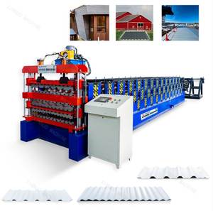 <span class=keywords><strong>Rib</strong></span> Metal Roof 3-lagige voll automatische Walzen form maschine für Dach-und Wand paneele - Product Image 2