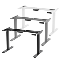Bonne qualité prix usine faible bruit hauteur réglable ordinateur portable électrique assis debout ordinateur bureau bureau et chaise ensemble