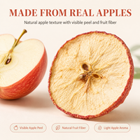 Gourmet Bakdecoratie Gedroogde Appelchips Lage Temperatuur Gedroogd Zonder Toegevoegde Suiker Bulk Culinaire Kwaliteit 100% Natuurlijk 24 Maanden Houdbaar