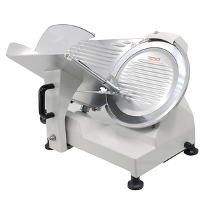 Nueva Máquina Cortadora de Alimentos Congelados Comercial de 220 mm, Cortadora Eléctrica de Alimentos, Cuchilla de Acero Inoxidable, Semiautomática, Grosor Ajustable - Product Image 4