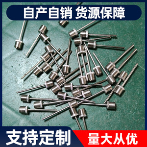 Aiguilles universelles pour pompe à air, accessoires de gonflage à bille en fer nickelé de 38 mm - Product Image 5