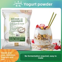 Poudre de Lait Fermeur de Qualité Alimentaire, Régulateurs d'Acidité, Sans Fermentation Requise, Saveur Originale, pour Yaourt, Smoothies et Salades de Fruits Commerciaux