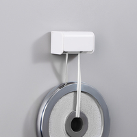 Porte-brosse à dents électrique mural avec adhésif fort Design mignon Porte-gobelet de brossage pour dentifrice et brosses à dents