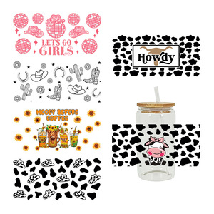 Diseño de pegatinas DTF UV para marcapáginas, envolturas de tazas y envolturas para UTV, con temática 'Grow <span class=keywords><strong>Sunshine</strong></span>' y 'God Says Loved' - Product Image 2