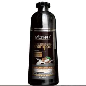 Tinte Capilar Negro Herbal Orgánico al por Mayor <span class=keywords><strong>en</strong></span> Crema de 500 ml - Cubre las Canas y Otros Colores, Fórmula Permanente - Product Image 1