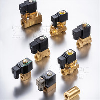 Válvula Solenoide de Latón de Alta Precisión con Diámetro de 1 mm, Acción Directa NC, para Máquina de Limpieza Médica, Onda Supersónica, UX22-1L