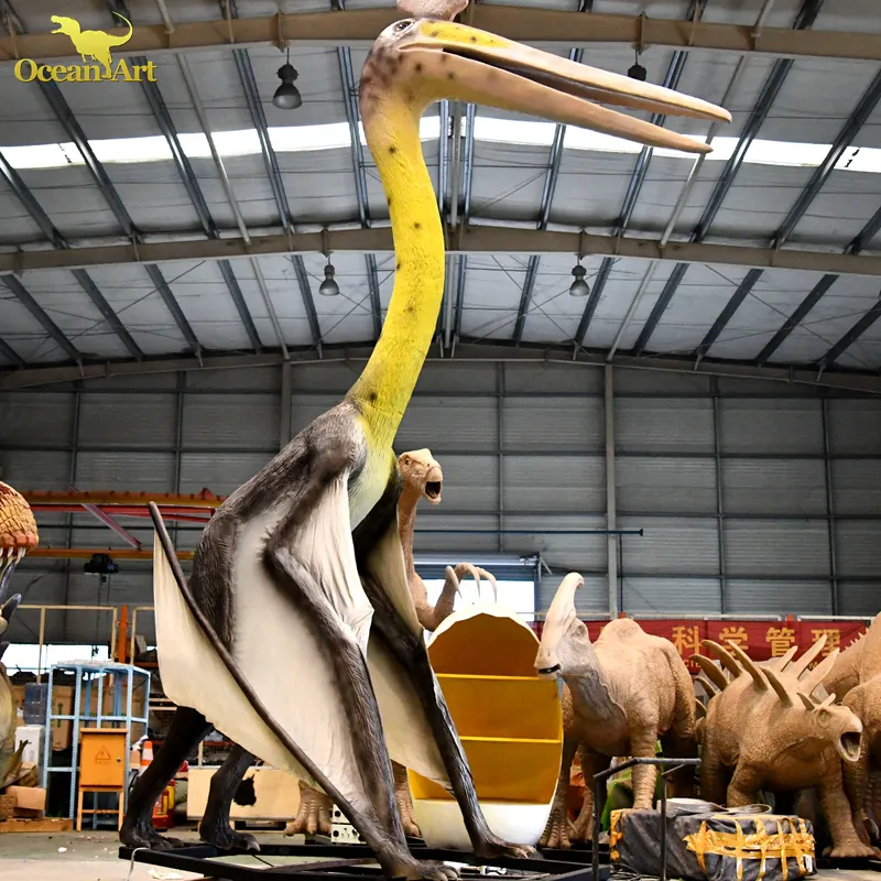 Hot Sale Waterproof Dinosaur Park dino Electronic Realistic Animatronic Life Size Dinosaur Model