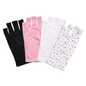 Gants de protection UV sans doigts pour manucure, anti-bronzage, pour lampe UV LED, séchage du gel, usage en salon - Product Image 6
