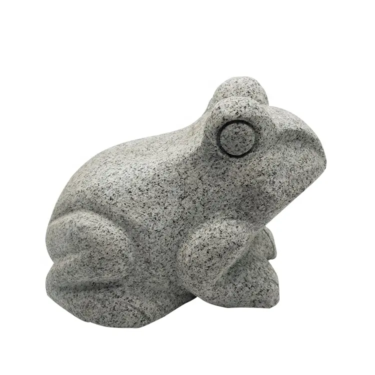 15,5 cm diseño de Rana sobre Piedra Country Living Mantenga la Calma Figura Decorativa para Yoga 