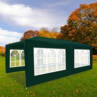 3*6M barato y de alta calidad dosel tienda al aire libre fiesta de boda carpa con ventanas pabellón