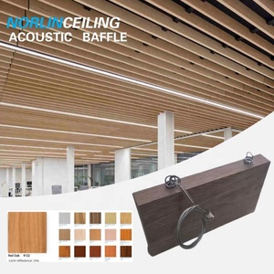 Plafond acoustique absorbant, <span class=keywords><strong>anti</strong></span>-<span class=keywords><strong>moisissure</strong></span>, antibactérien, insonorisant et amortissant les chocs, panneaux suspendus faux plafonds, couleur personnalisée - Product Image 5