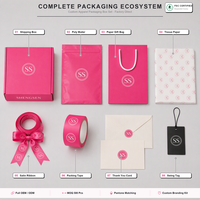 Boîtes d'emballage en carton ondulé pliables avec logo personnalisé pour vêtements, boîtes d'expédition, livraison, papier et carton Snow Pear