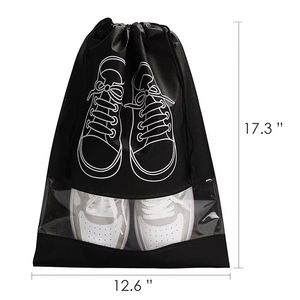Custom Logo Promotional Plain Polyester Shopping Drawstring <b>Bag</b> Non-Woven Carry Draw <b>String</b> Gift Gym <b>Bag</b> Sports Backpack <b>Bag</b> - Product Image 2