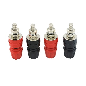 Cọc Nối Đất Bằng Đồng Thau Mạ Niken 11Mm M6 * 60Mm Khối Đầu Cuối - Product Image 1