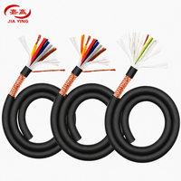 Câble de signal multiconducteur blindé TRVVP 5 conducteurs pour chaîne porte-câbles, 0,2-2,5 mm², haute flexibilité, résistant à l'huile, Jiaying