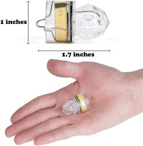 SEASKY LED luces de pesca de gota profunda luces de diamante agua activar LED señuelos iluminados aparejo de caída profunda pesca intermitentes atún - Product Image 5