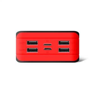 Linterna LED todo en uno de 10W para acampar con 4 puertos USB Banco de energía solar impermeable de alta <span class=keywords><strong>capacidad</strong></span> para aventuras al aire libre de CC - Product Image 4