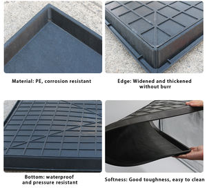 Plateau de fumier inférieur, planche anti-fuite de fumier, planche de fumier pour cage à poulets, plancher en plastique à lattes plates pour élevage de volailles, nettoyeur de fumier - Product Image 4