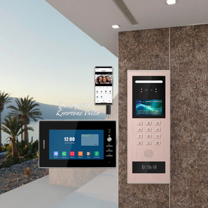 Videoportero a Color Tuya de 10.1 Pulgadas con 3 Monitores Interiores, Cámara para Puerta, Intercomunicador, Visión Nocturna, 4 Cables, Impermeable - Product Image 5