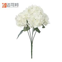 Fabrik liefern seide 5 köpfe blume bouquet künstliche hortensien hochzeit und home party dekoration