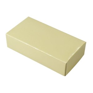 Boîte en carton ivoire 120x60x30 mm, conteneur de stockage pour supports papier - Product Image 3