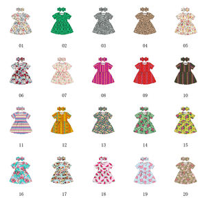 Adorable robe d'été pour filles de 4 ans avec bandeau, robe tourbillon pour bébé fille, vêtements de boutique pour filles, robes décontractées - Product Image 6