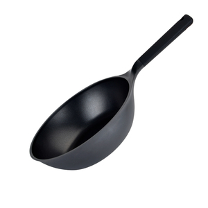 Wok antiadhésif de <span class=keywords><strong>restaurant</strong></span> d'hôtel à la maison pour des cuisinières, wok durable d'intérieur et extérieur de poêle - Product Image 3