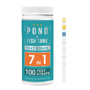 Tiras de teste de água 7 em 1 para aquário, teste fácil e preciso de 100 contagens de nitratos, nitritos, dureza, cloreto e carbonato, <span class=keywords><strong>pH</strong></span> - Product Image 2