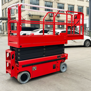 Zware elektrische schaarhoogwerker 4-22m zelfrijdende manliftplatform voor bouwplaatsen - Product Image 5