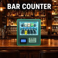 Distributeur automatique intelligent de comptoir, 10 voies, 24h/24, sans surveillance, pour snacks et cigarettes