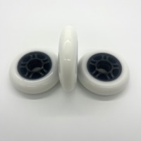 Roues de patins à roulettes en polyuréthane de haute qualité, durables, fabriquées en usine, OEM, 85a Abec-7, roues de patins à roulettes de course, 80 mm, 84 mm